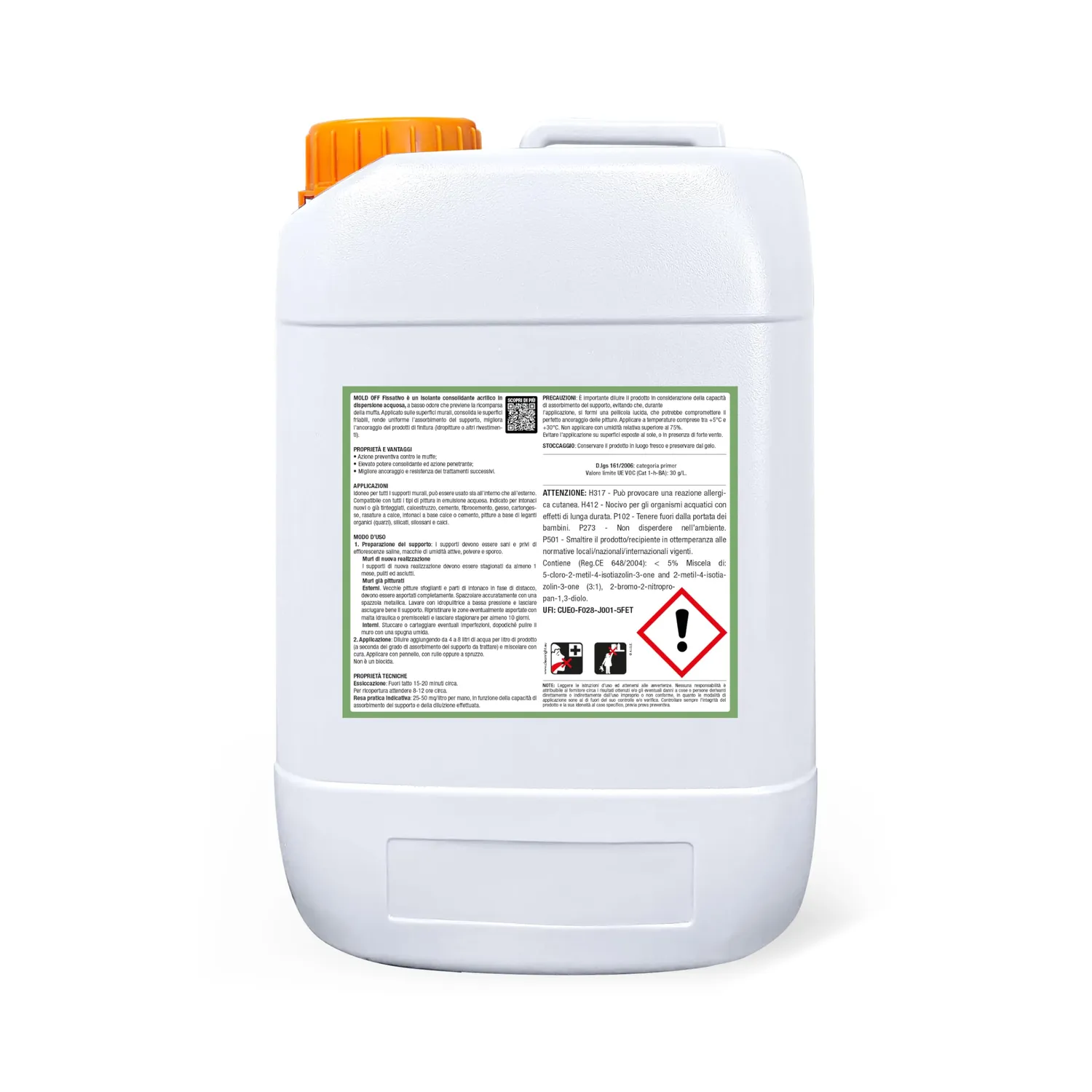Bauchem Moldoff fissativo antimuffa consolidante 5 lt interni