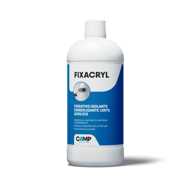 Camp Fixacryl primer fissativo acrilico flacone 1 L consolidante