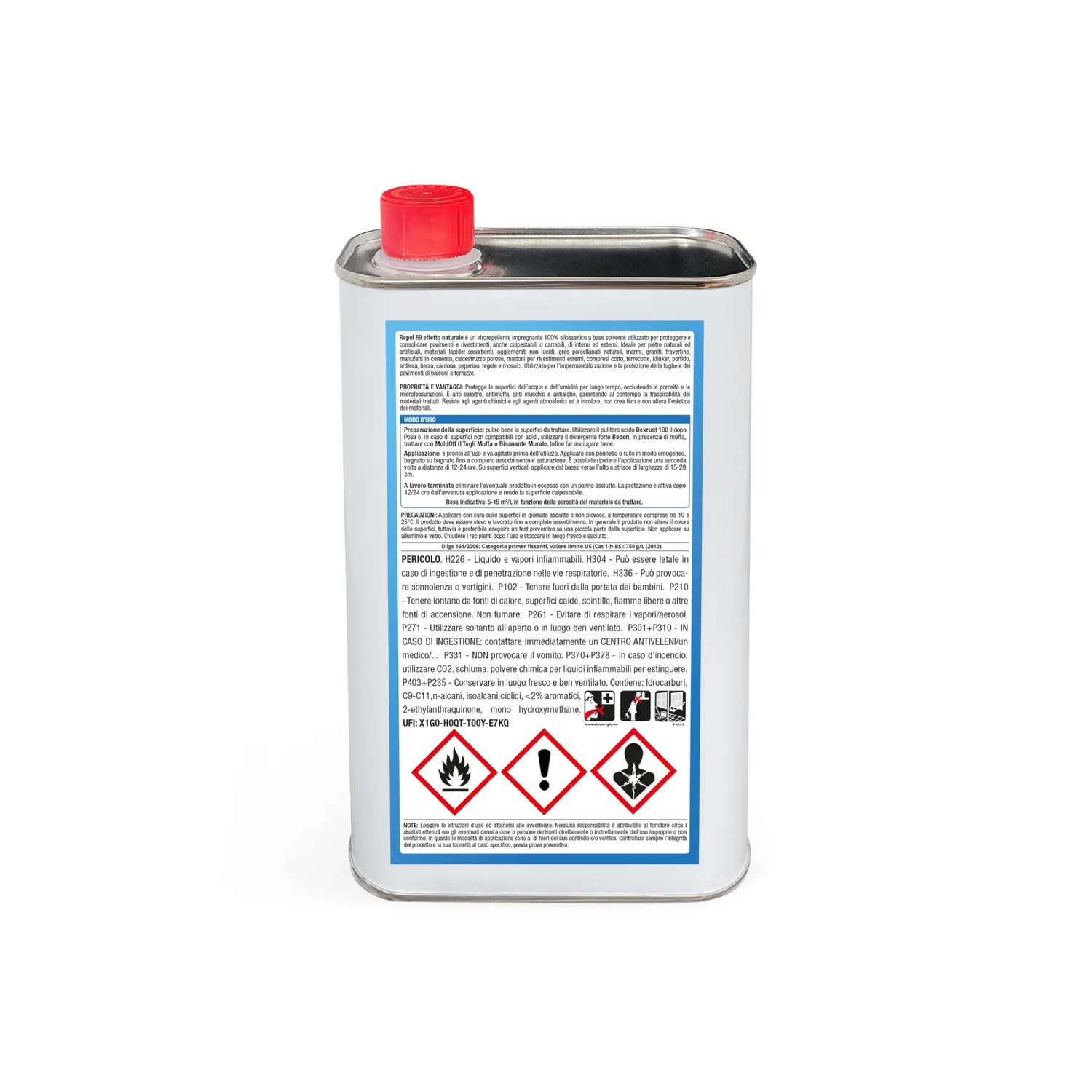 Bauchem Repel 69 idrorepellente 1 lt effetto naturale