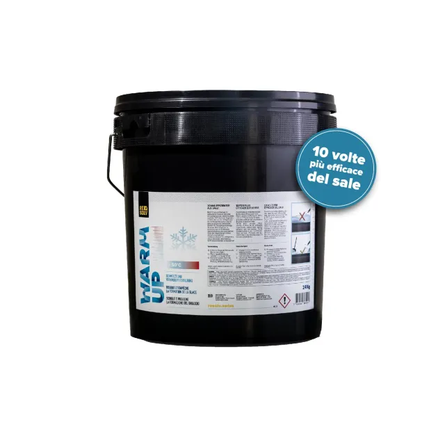 Warm Up Resolv sciogli ghiaccio secchio 14 kg naturale
