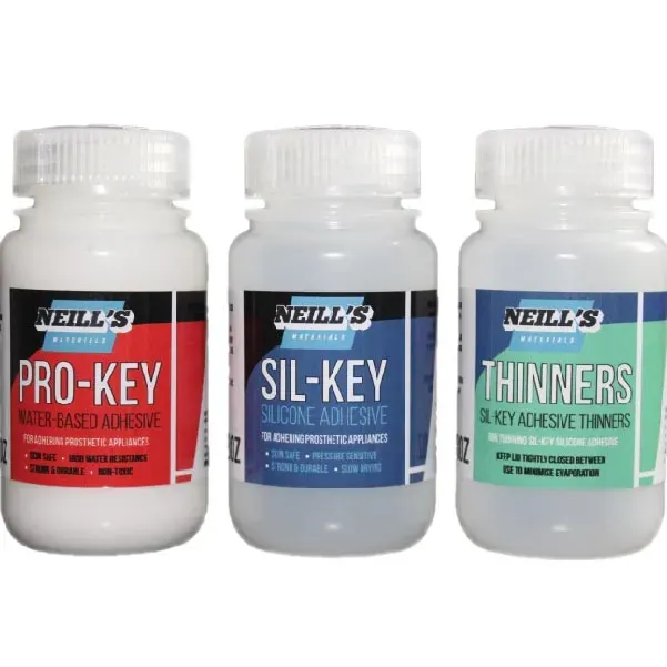Neill's Materials Adhesives Trio kit adesivi protesi 3x56 g