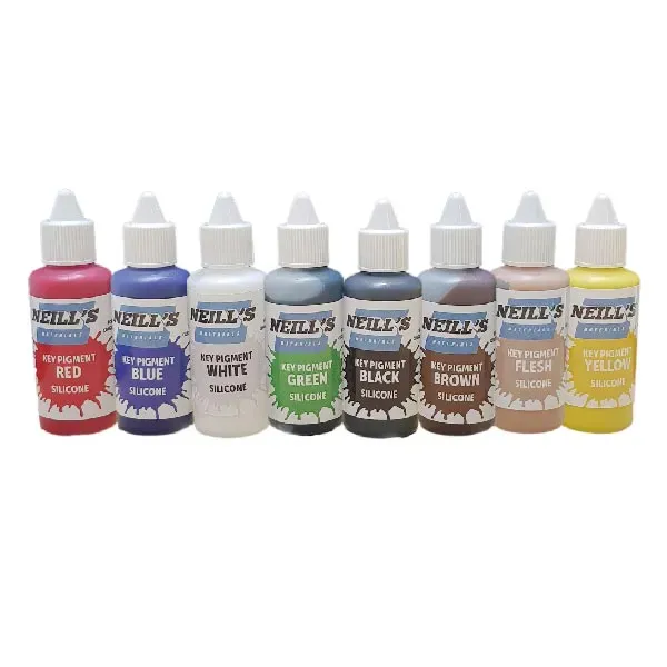 Neill's Materials Pigmenti silicone 8x50g 8 colori