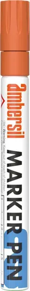CRC AMB Marker Pen pennarello arancione 12 pezzi coprente