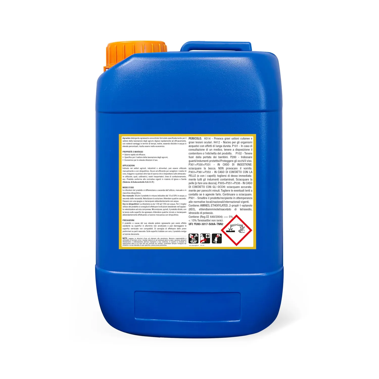Bauchem Agruclean sgrassatore agrumi 5 kg diluibile