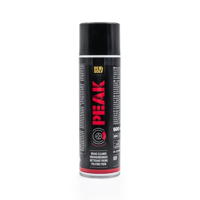 Resolv Peak pulitore freni spray 650 ml professionale