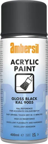 CRC AMB 9005 vernice acrilica spray nero 6x400 ml
