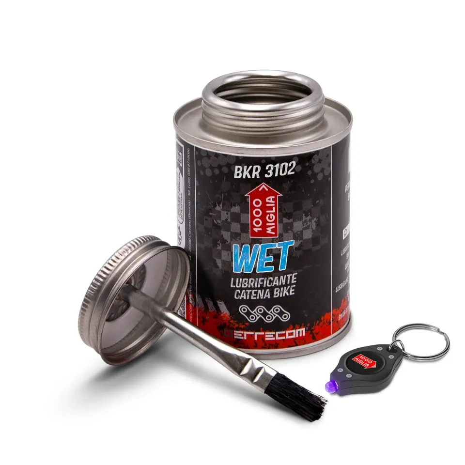 Errecom BKR 3102 lubrificante catena Wet 240 ml pennello