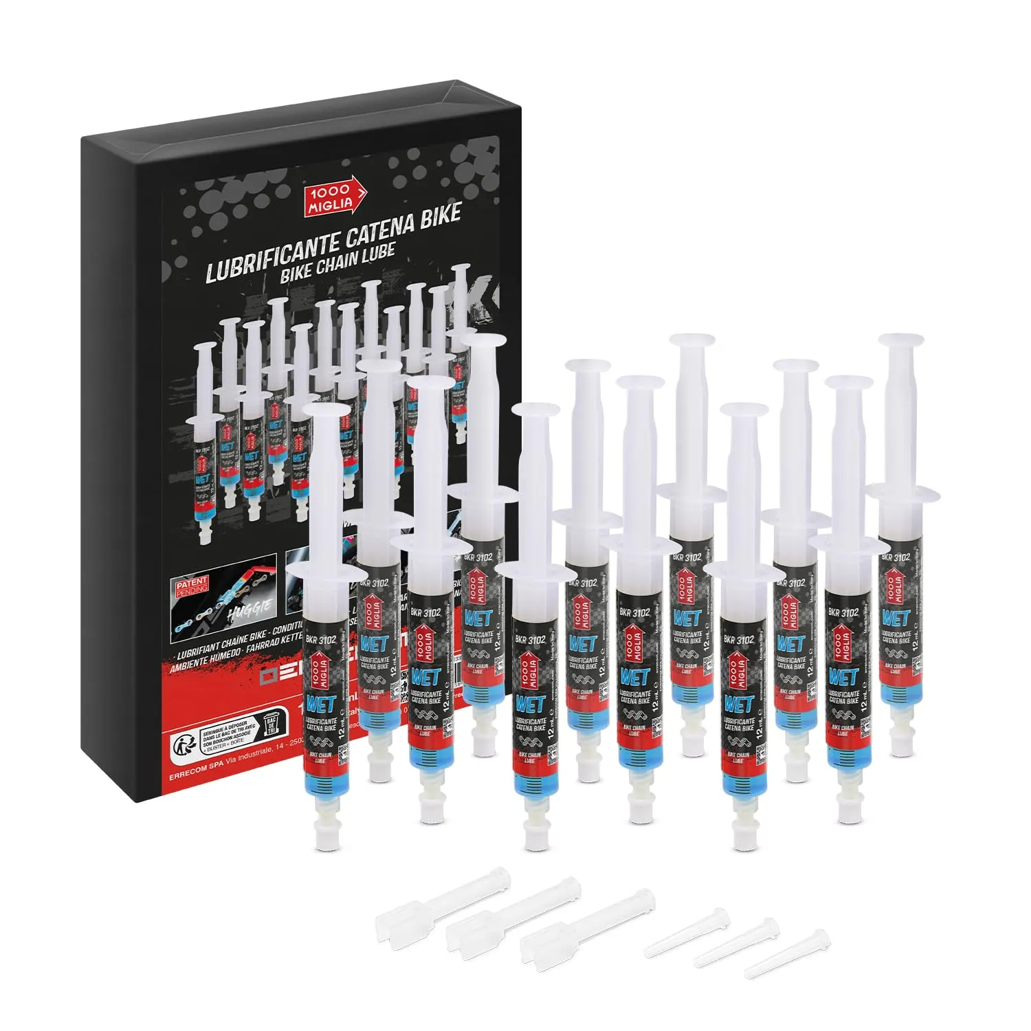 Errecom 1000 Miglia BKR 3102 lubrificante 12x12 ml wet