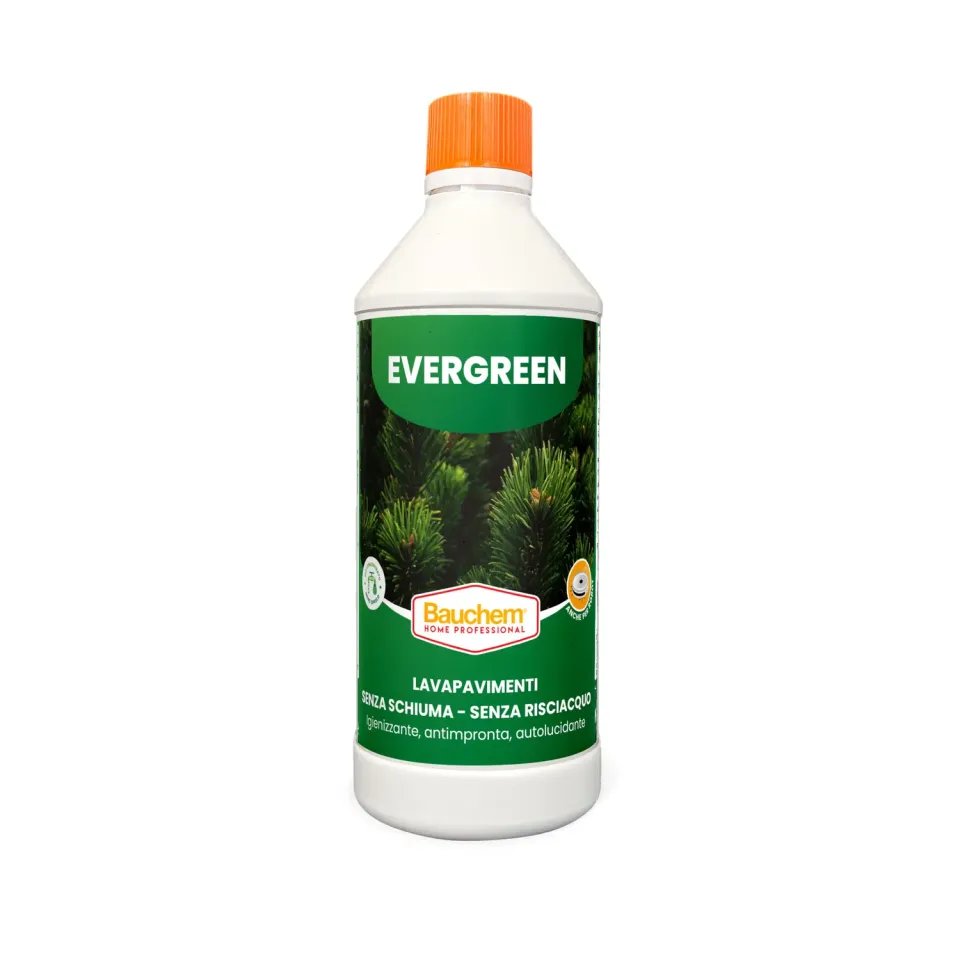 Bauchem Evergreen detergente pavimenti 750 ml igienizzante