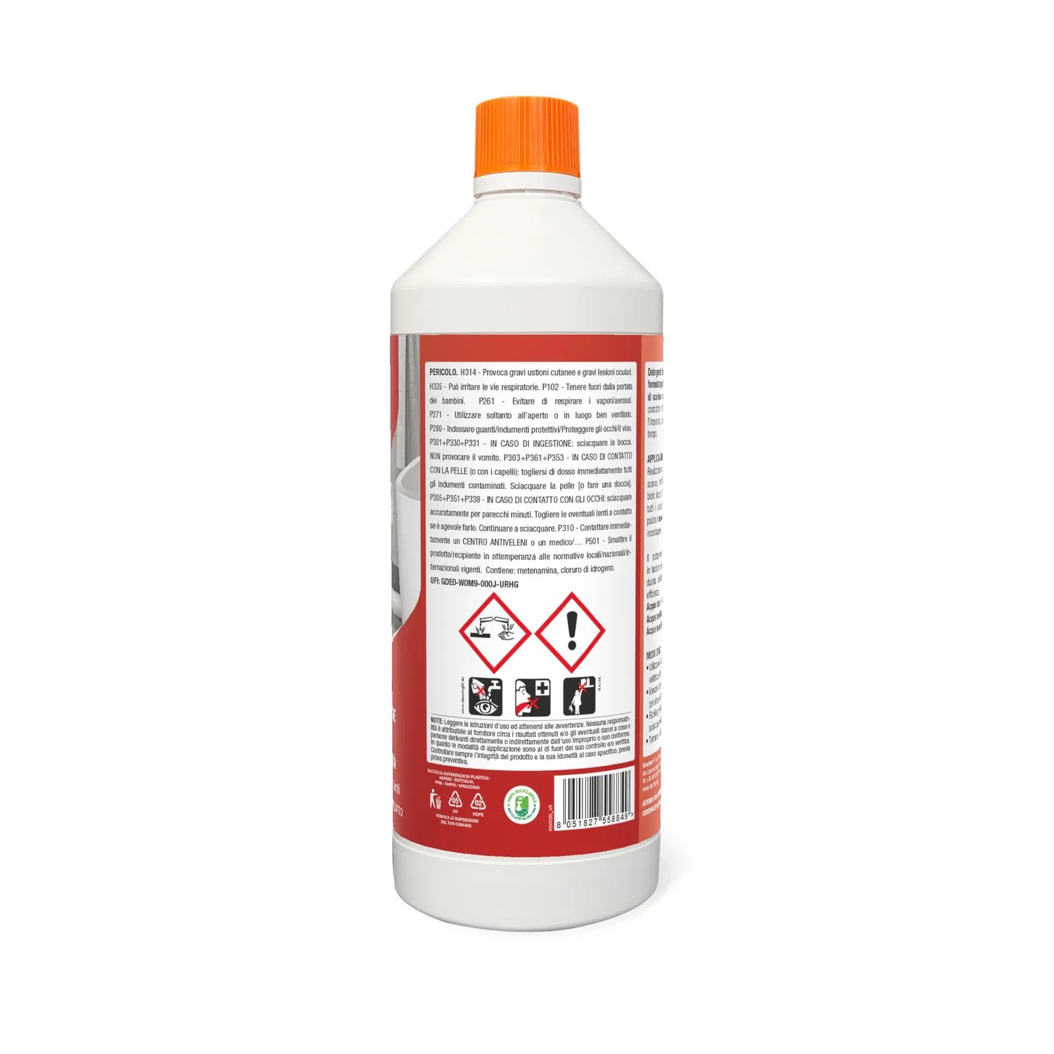 Bauchem Decal Trituratore anticalcare wc 1 lt disincrostante