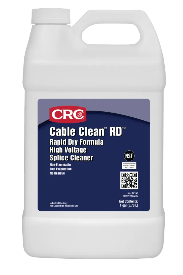 CRC Cable Clean RD Detergente Cavi 1 Gallone Rapida Asciugatura