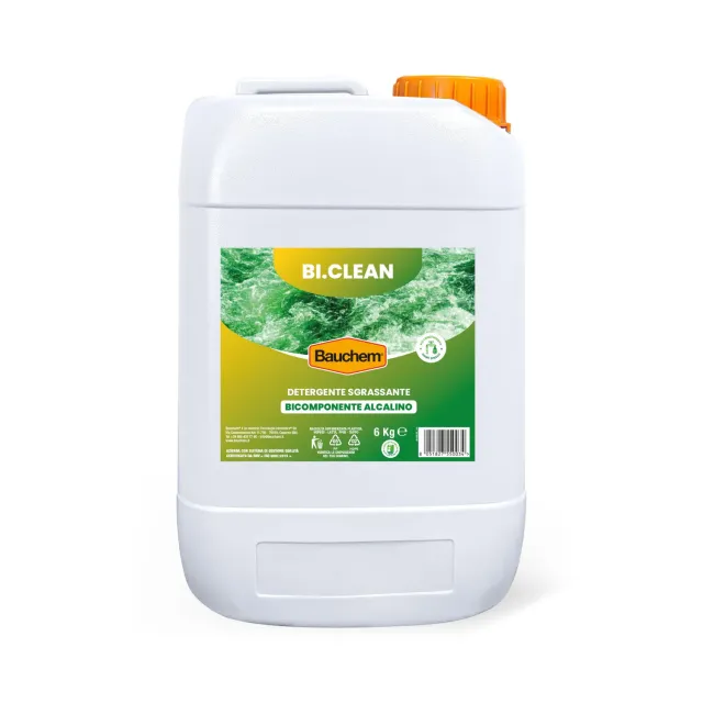 Bauchem Bi.Clean sgrassante bicomponente 6 kg alcalino