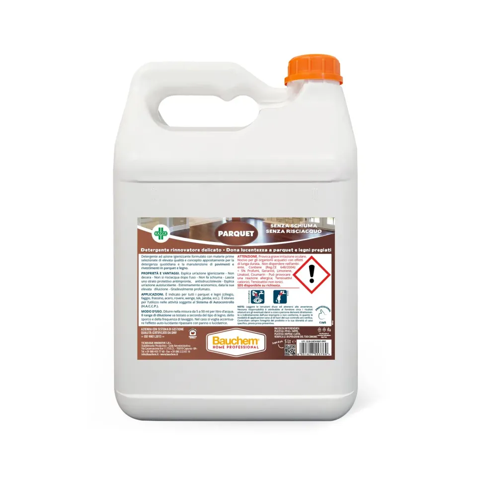 Bauchem Parquet Detergente Pavimenti 5 L autolucidante