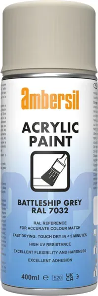 CRC AMB 7032 grigio ghiaia vernice acrilica 6x400ml RAL