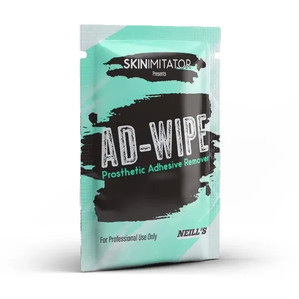 Neill's Ad-Wipe salviette rimuovi colla protesi 20 pezzi delicate