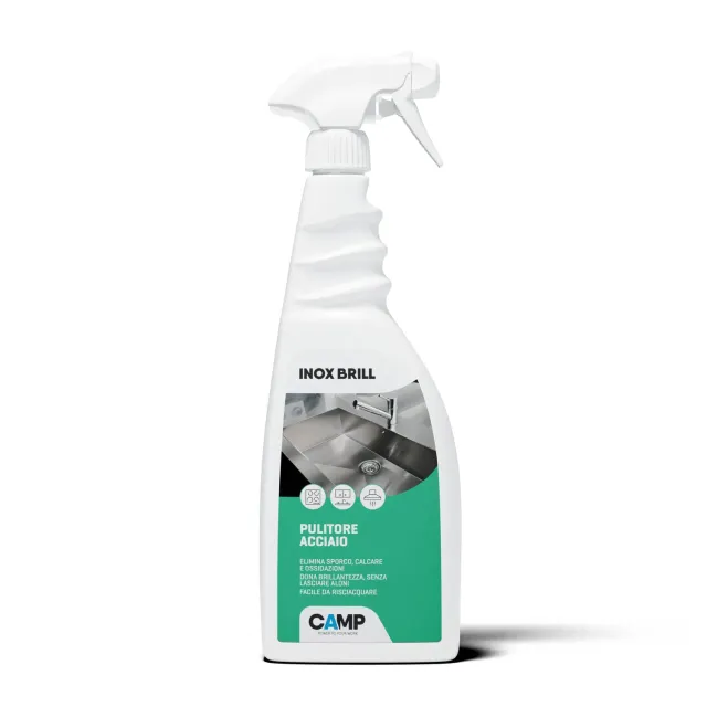 Camp Inox Brill detergente acciaio inox 750 ml anticalcare