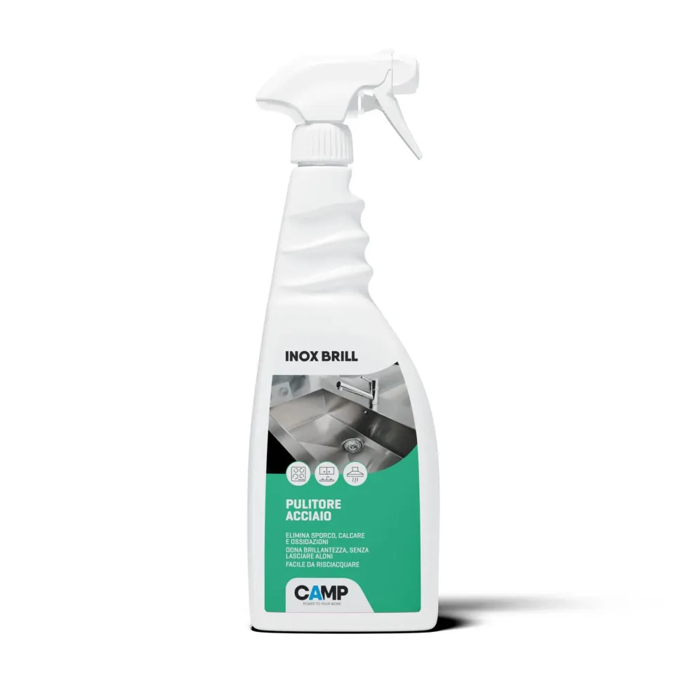Camp Inox Brill detergente acciaio inox 750 ml anticalcare