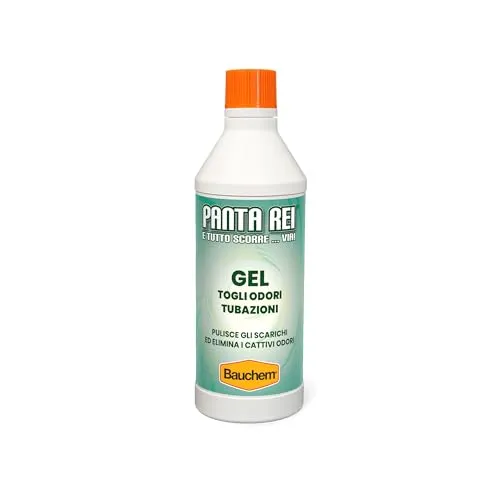 Bauchem Panta Rei gel togli odori tubazioni 600 ml enzimatico