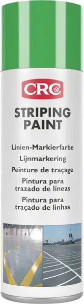 CRC Striping Paint verde traccialinee 12x500 ml permanente