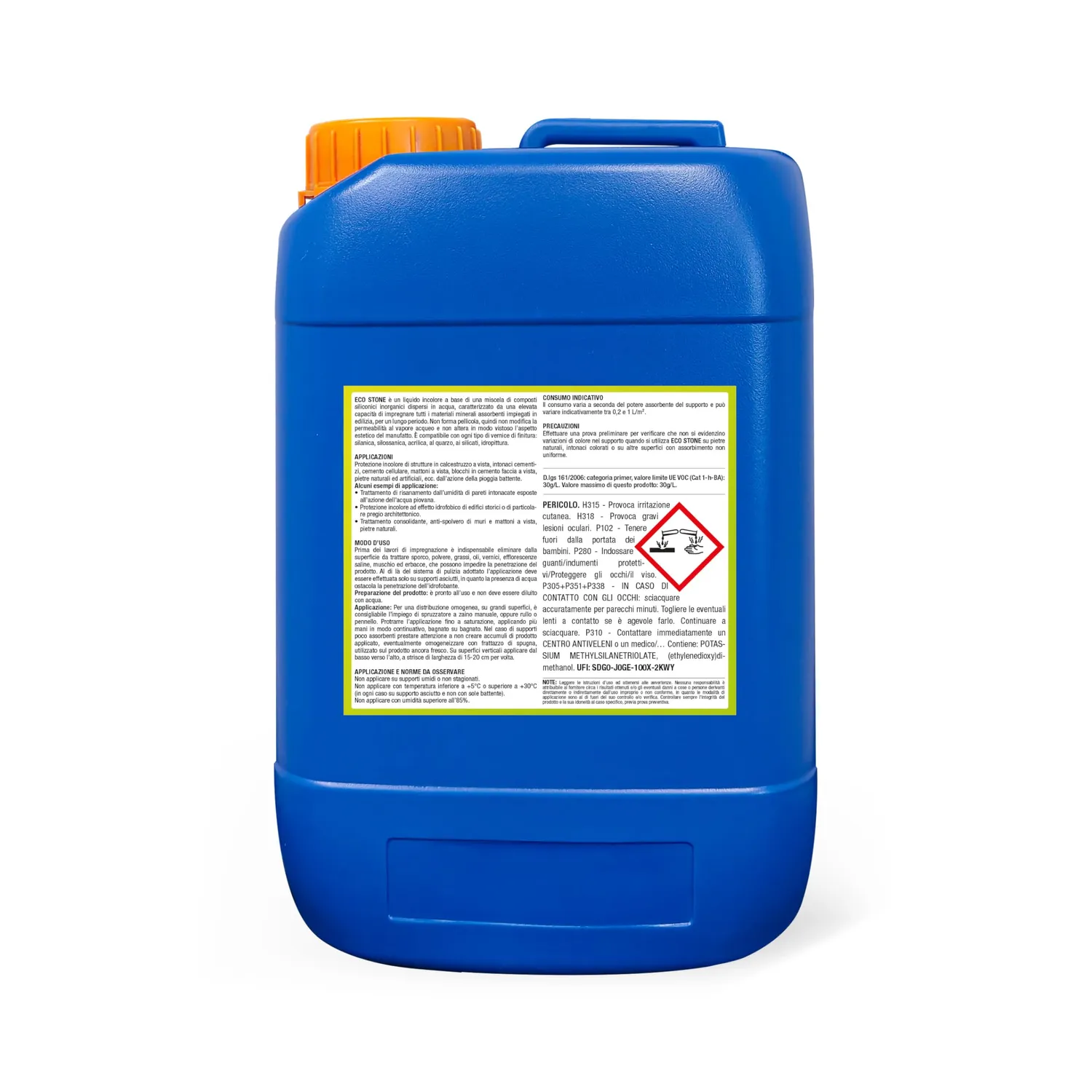 Bauchem Eco Stone impregnante idrorepellente 5 Lt antisalnitro