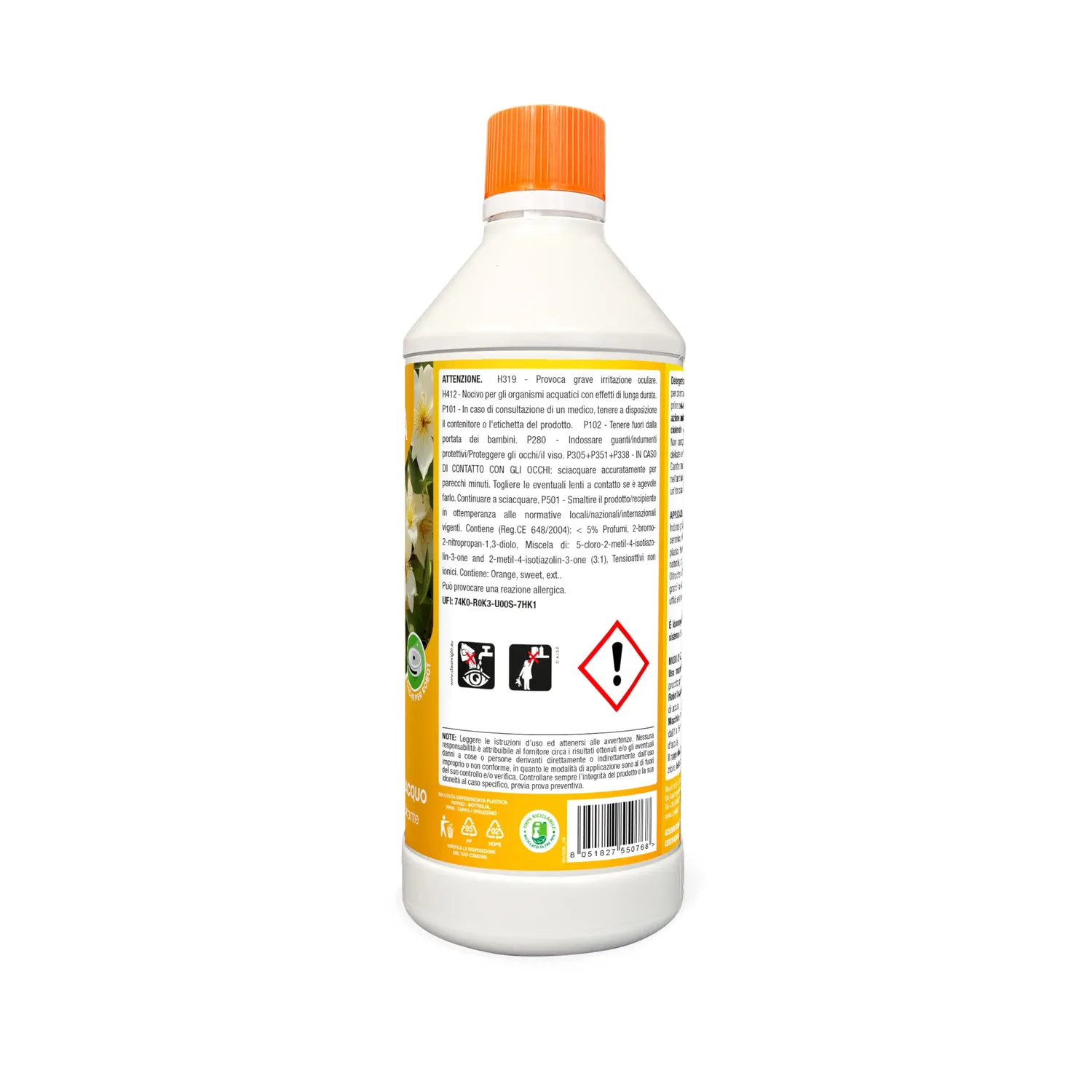 Bauchem Sole & Vita detergente pavimenti 750 ml mela verde