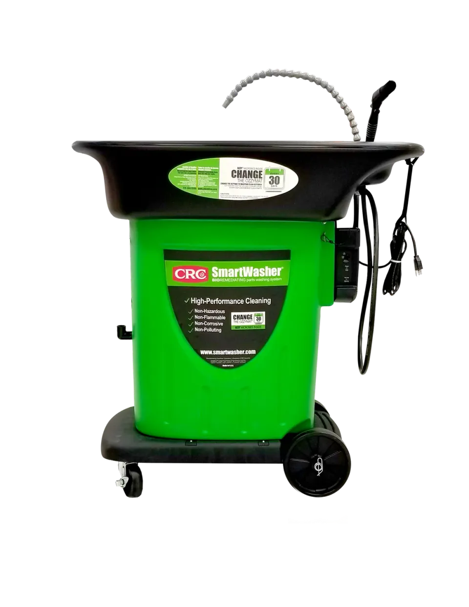 CRC SmartWasher SW-33 vasca lavappezzi mobile 220V carrellata