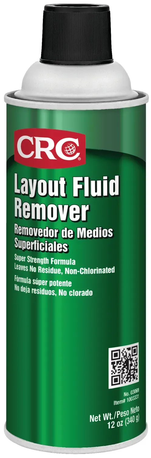 CRC Layout Fluid Remover solvente sgrassante 12oz