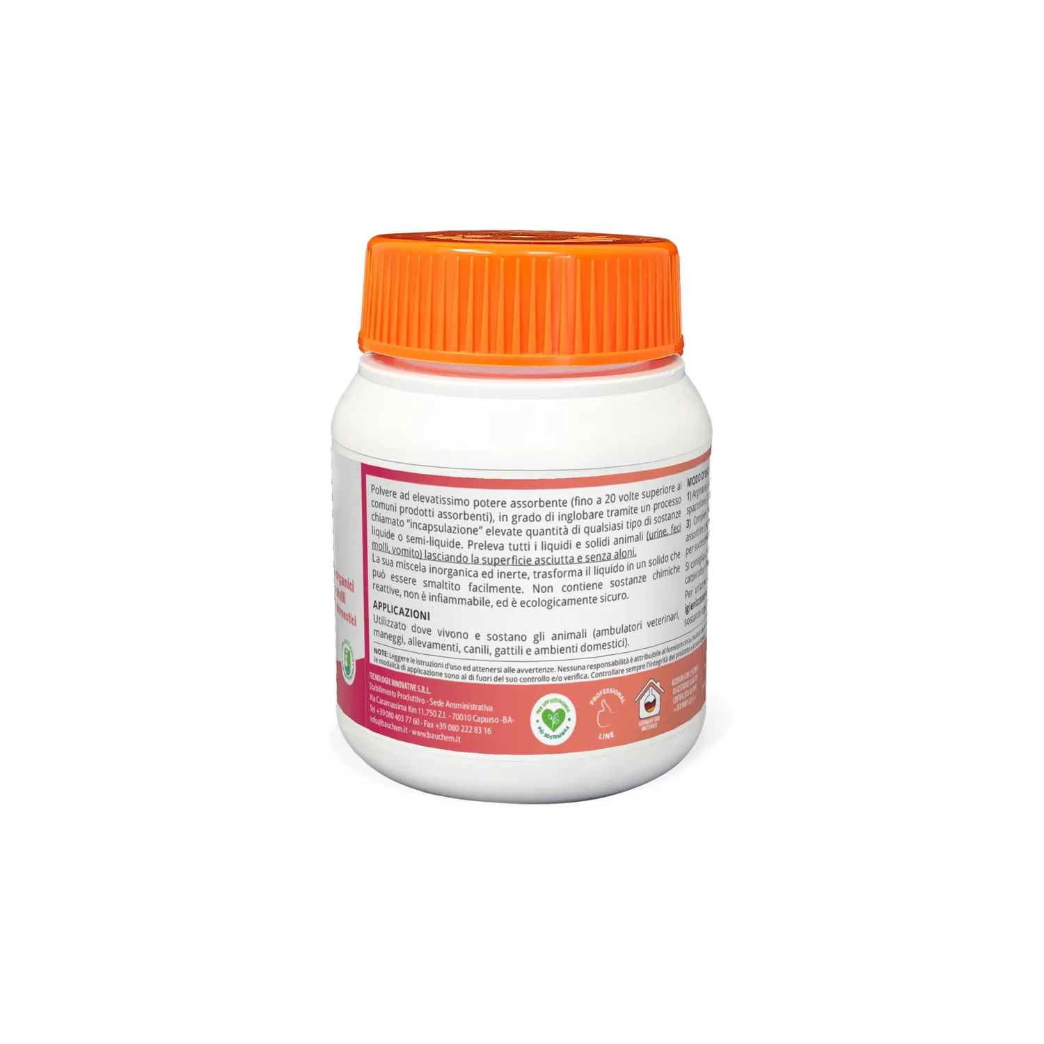 Bauchem Bio Pet polvere assorbente 400 ml animali