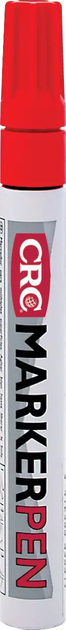CRC Marker Pen pennarello vernice rosso 12 pezzi