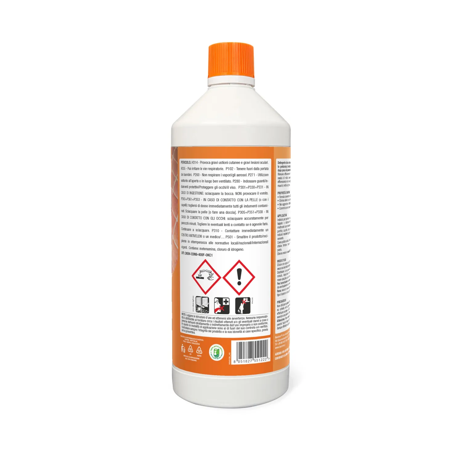Bauchem Dekrust 100 disincrostante dopoposa 1 L acido