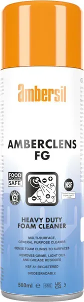 CRC Amberclens FG schiuma alimentare 12x500 ml