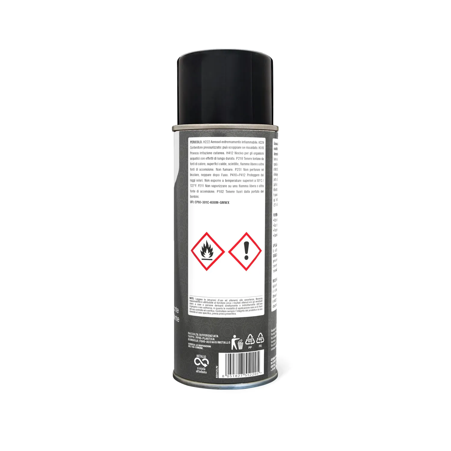 Bauchem White Grease Grasso Bianco Spray 400 ml