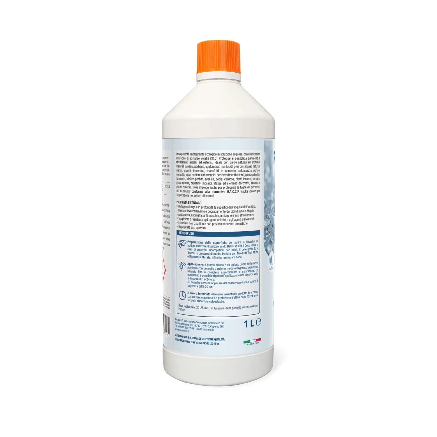 Bauchem Repel Water impregnante naturale 1 L a base acqua