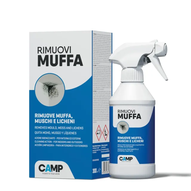 Camp Rimuovi Muffa spray antimuffa flacone 750 ml igienizzante