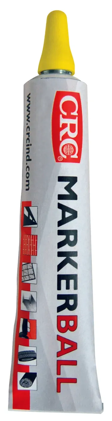CRC Marker Ball pennarello vernice giallo 12x50 ml coprente