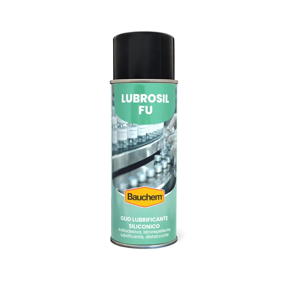 Bauchem Lubrosil FU olio siliconico spray 400 ml Haccp