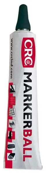 CRC Marker Ball pennarello nero 12 pezzi punta acciaio