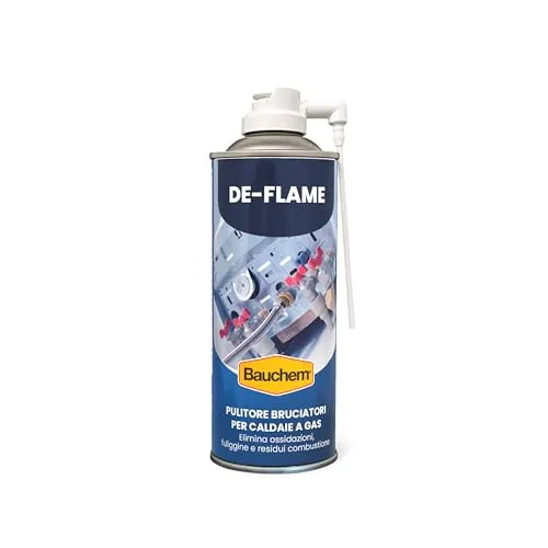 Bauchem De Flame pulitore bruciatori caldaie spray 400 ml senza acidi